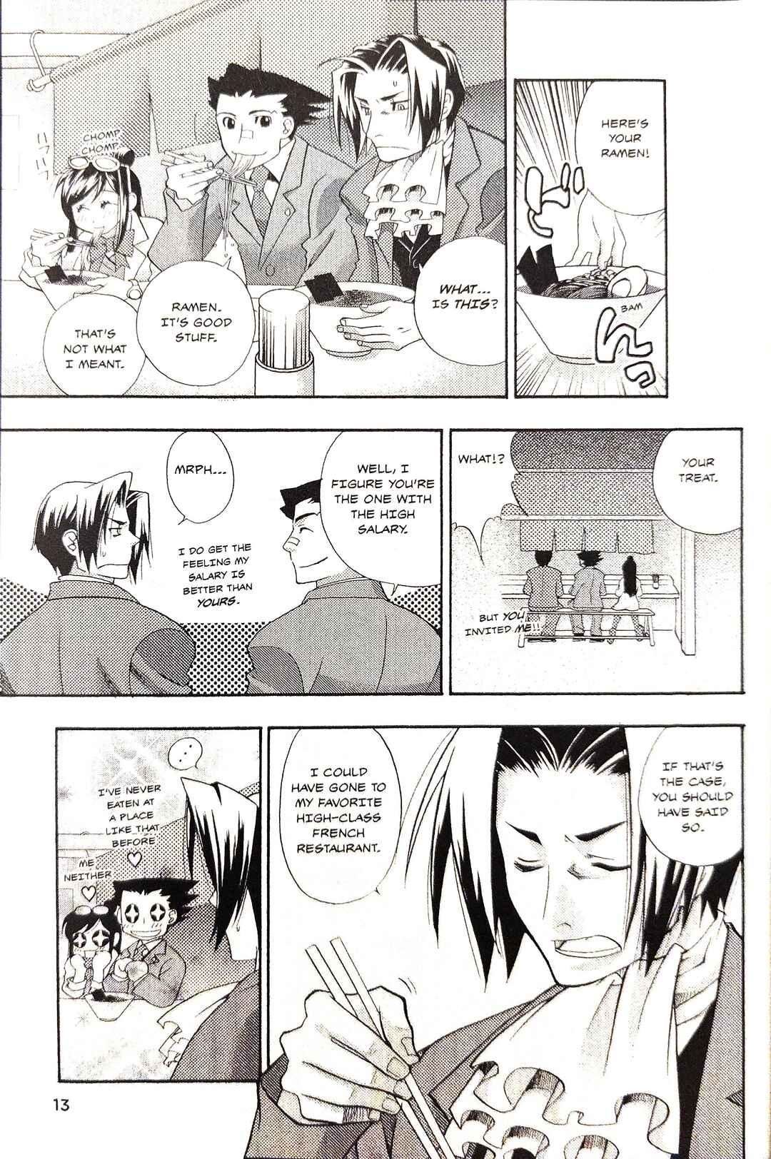 Page 15 Chapter 1 Gyakuten Saiban Official Anthology Comic: Naruhodou-hen
