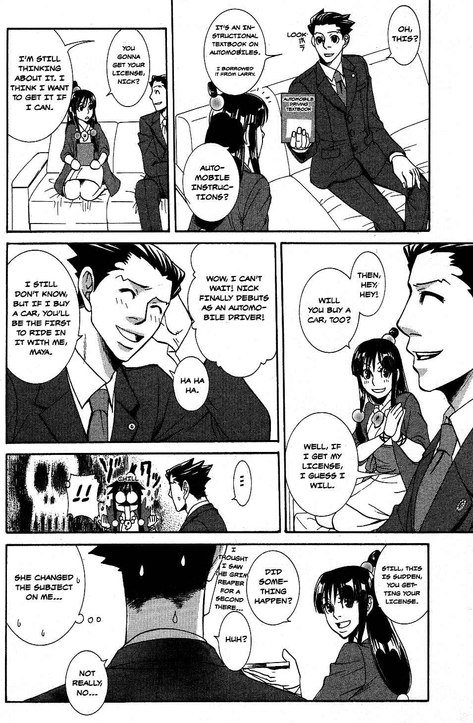 Page 4 Chapter 14 Gyakuten Saiban Official Anthology Comic: Naruhodou-hen