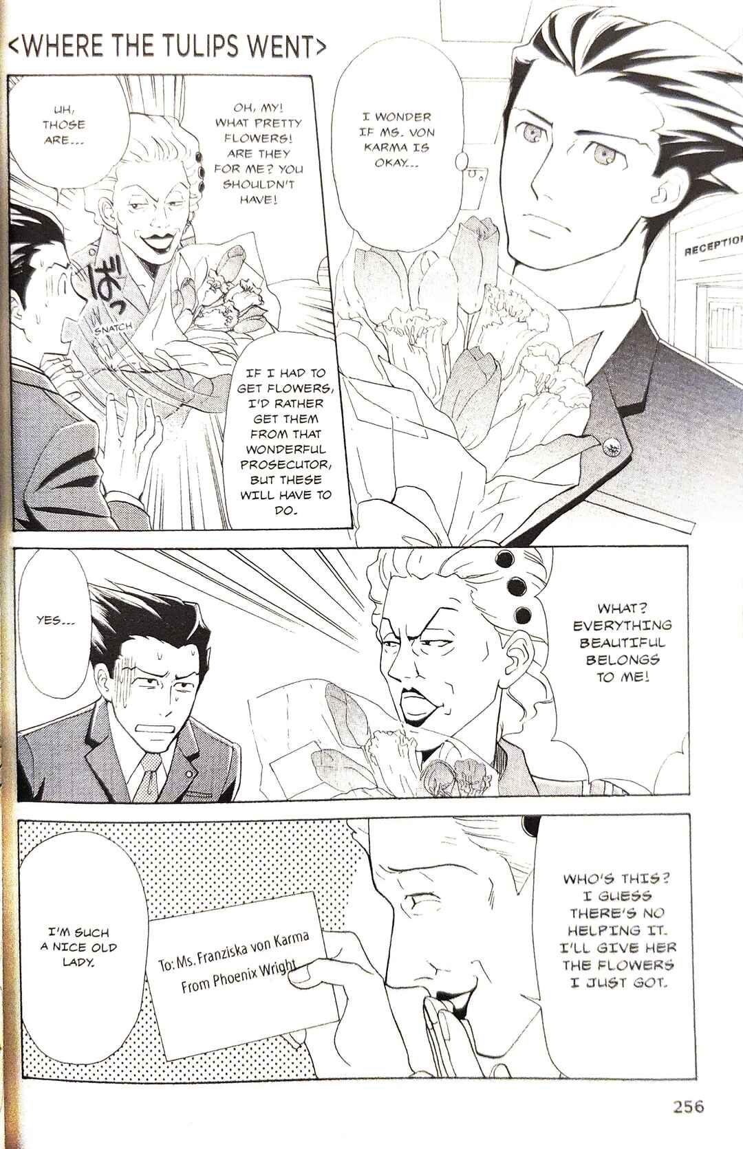 Page 4 Chapter 20 Gyakuten Saiban Official Anthology Comic: Naruhodou-hen