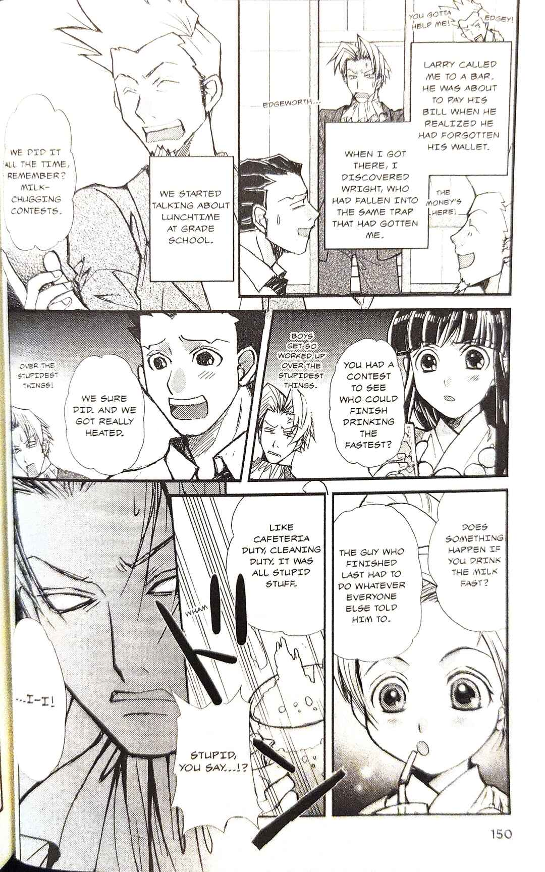 Page 6 Chapter 8 Gyakuten Saiban Official Anthology Comic: Naruhodou-hen