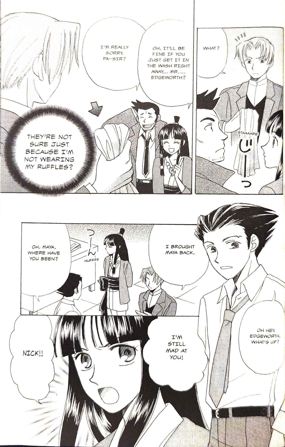 Page 9 Chapter 16 Gyakuten Saiban Official Anthology Comic: Naruhodou-hen