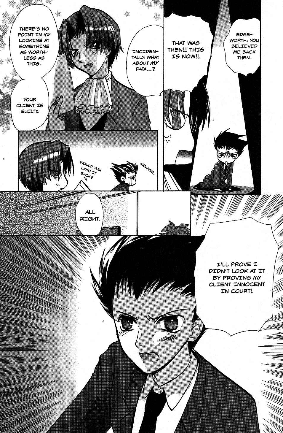 Page 9 Chapter 6 Gyakuten Saiban Official Anthology Comic: Naruhodou-hen