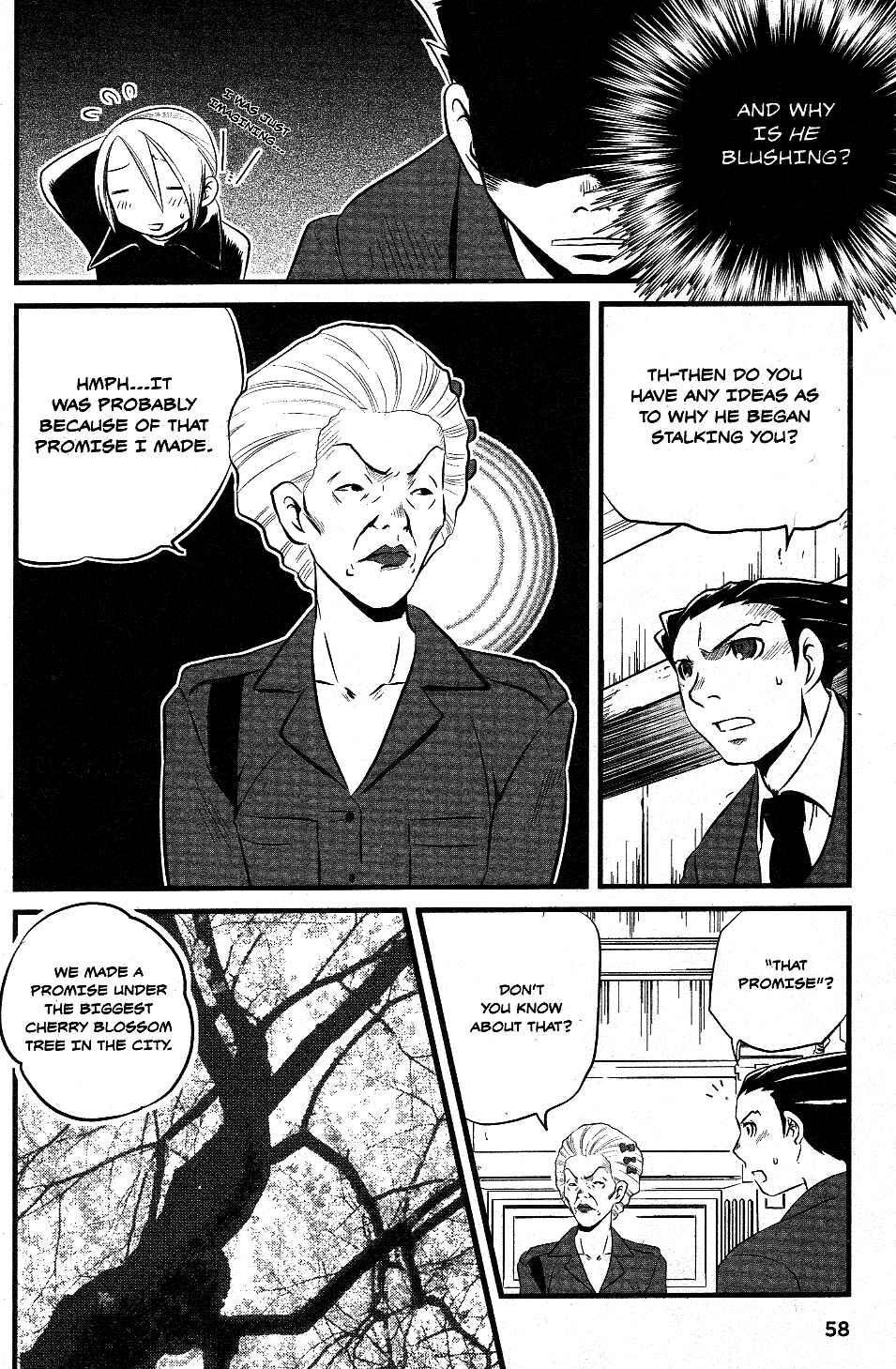 Page 14 Chapter 3 Gyakuten Saiban Official Anthology Comic: Naruhodou-hen