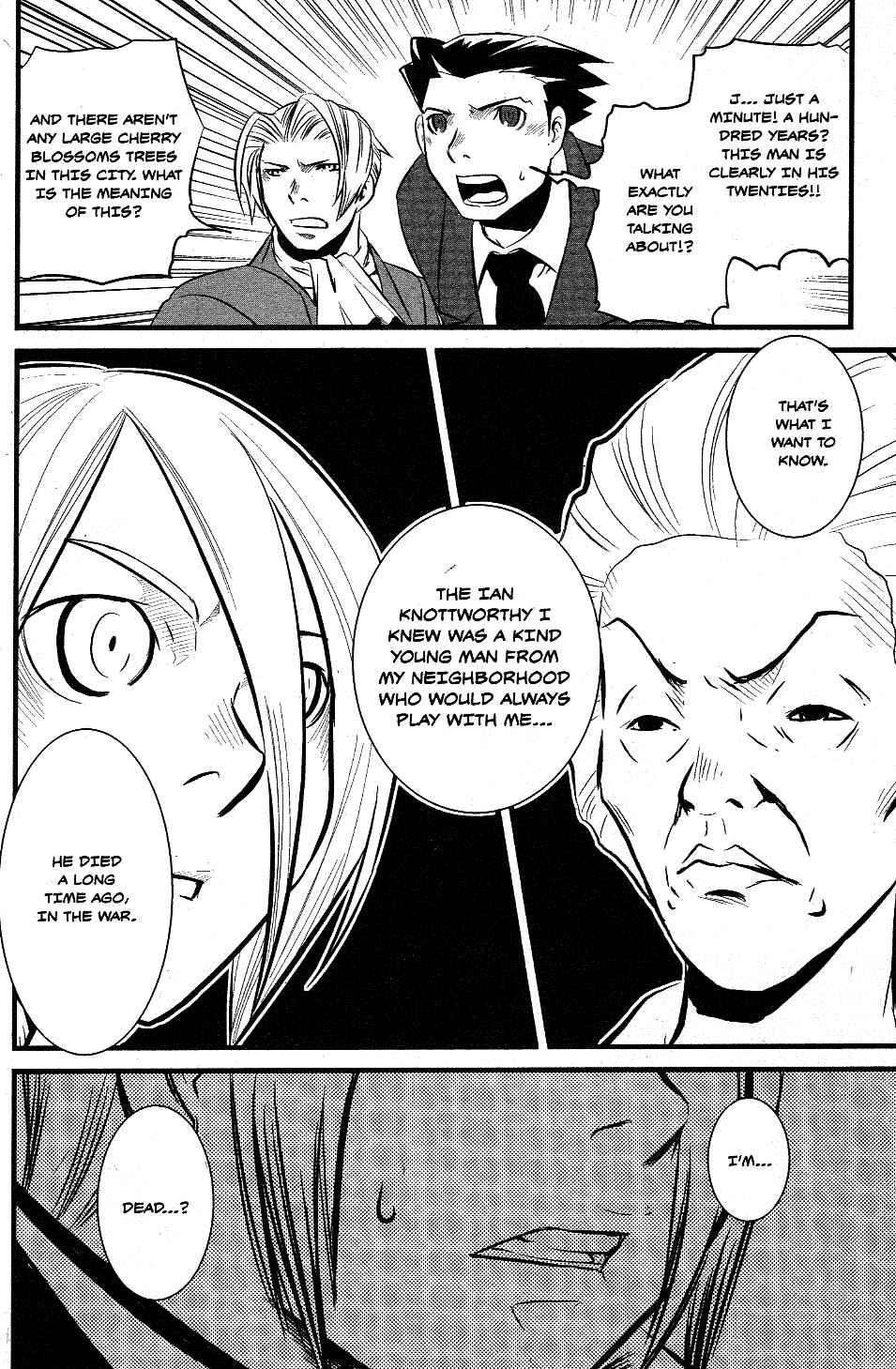 Page 16 Chapter 3 Gyakuten Saiban Official Anthology Comic: Naruhodou-hen