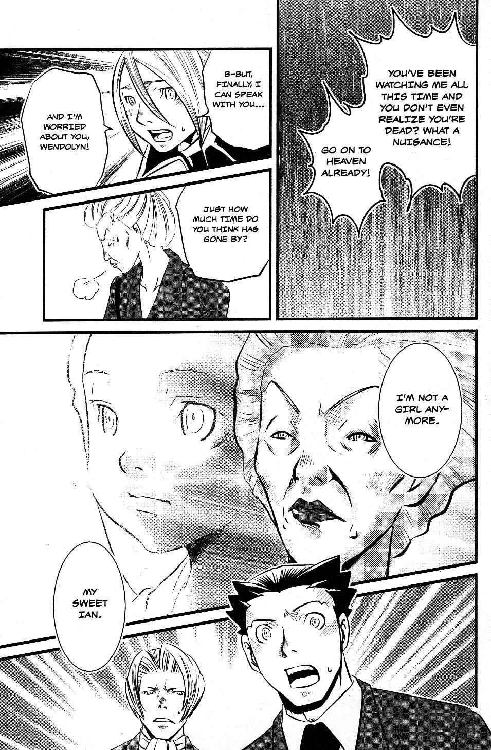 Page 17 Chapter 3 Gyakuten Saiban Official Anthology Comic: Naruhodou-hen