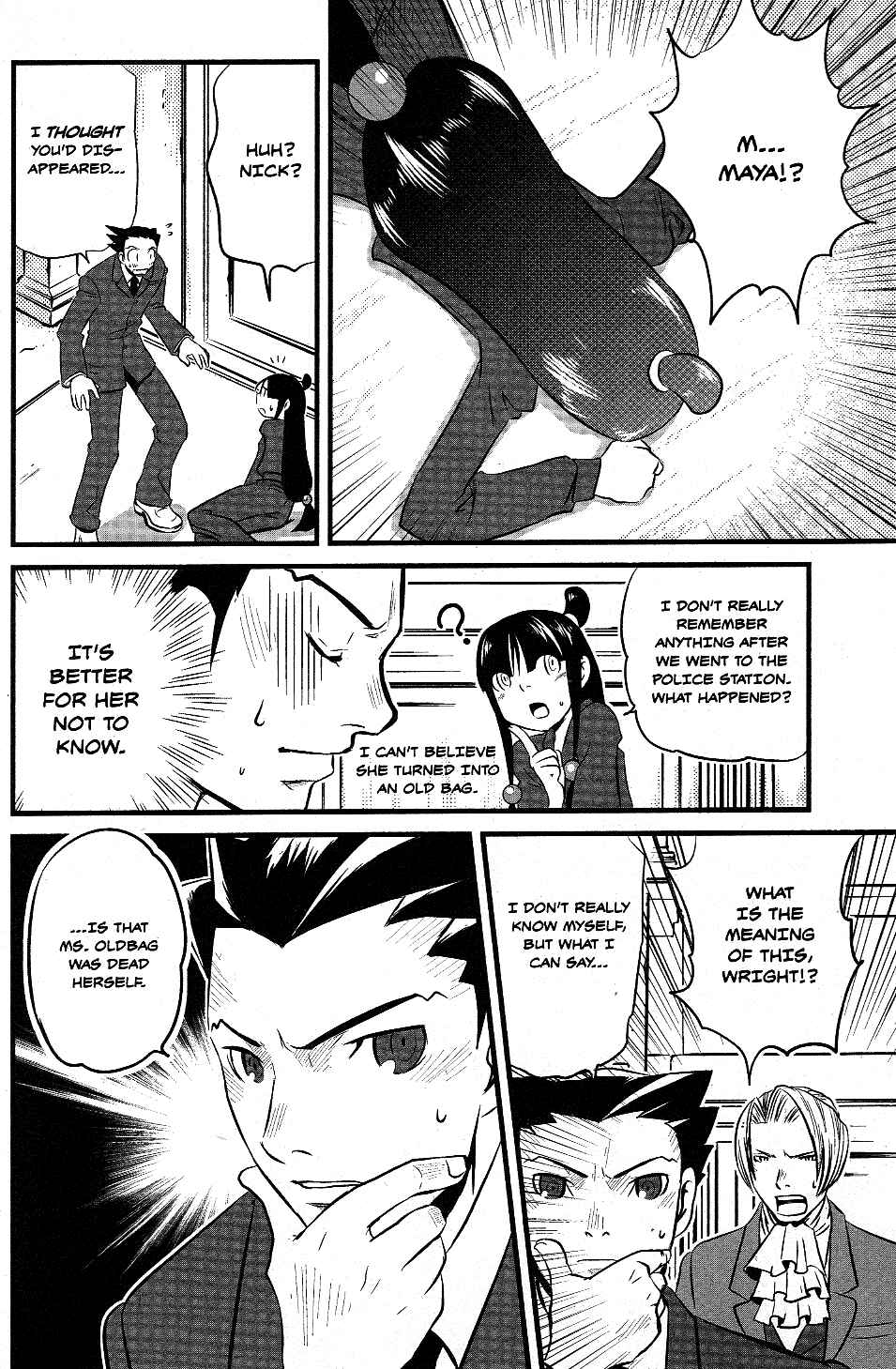 Page 22 Chapter 3 Gyakuten Saiban Official Anthology Comic: Naruhodou-hen