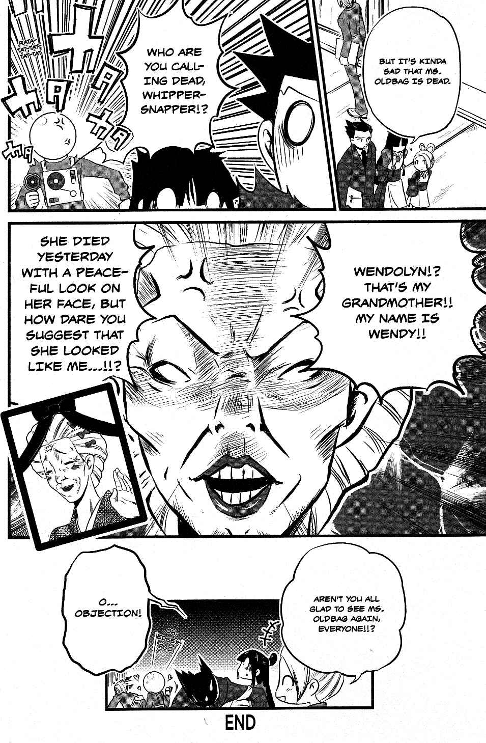 Page 24 Chapter 3 Gyakuten Saiban Official Anthology Comic: Naruhodou-hen