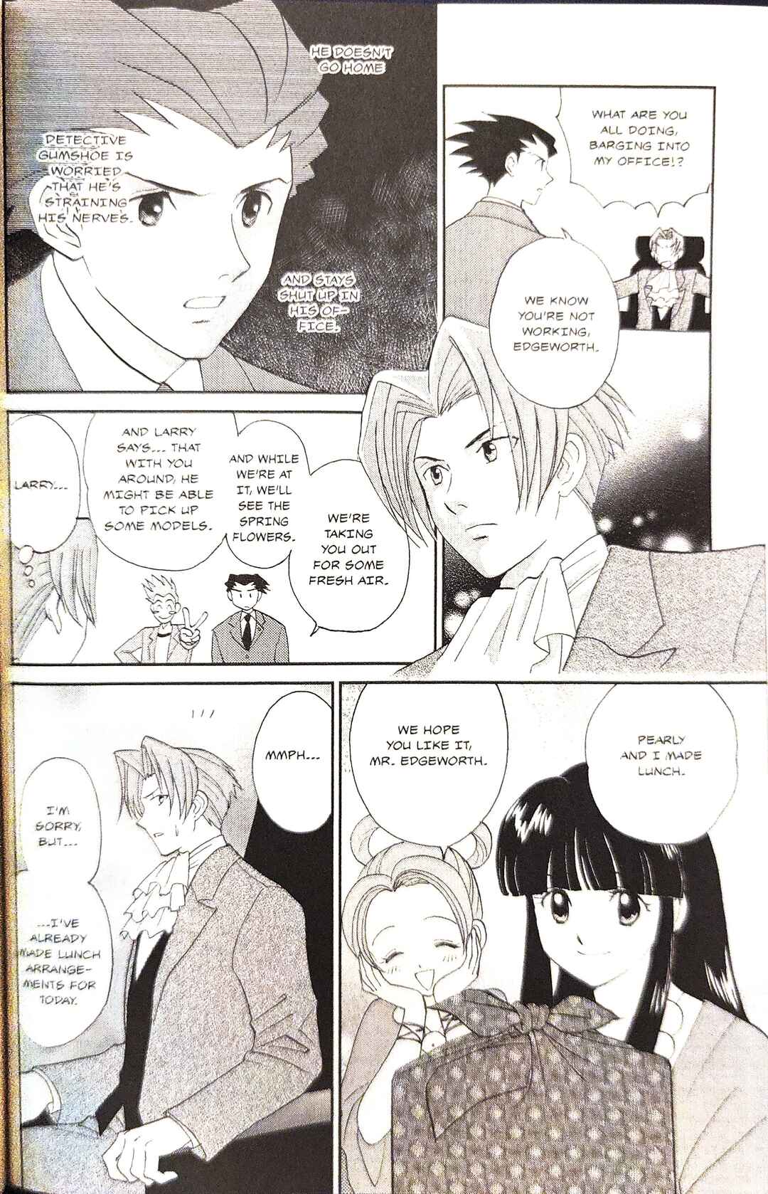 Page 2 Chapter 13 Gyakuten Saiban Official Anthology Comic: Naruhodou-hen