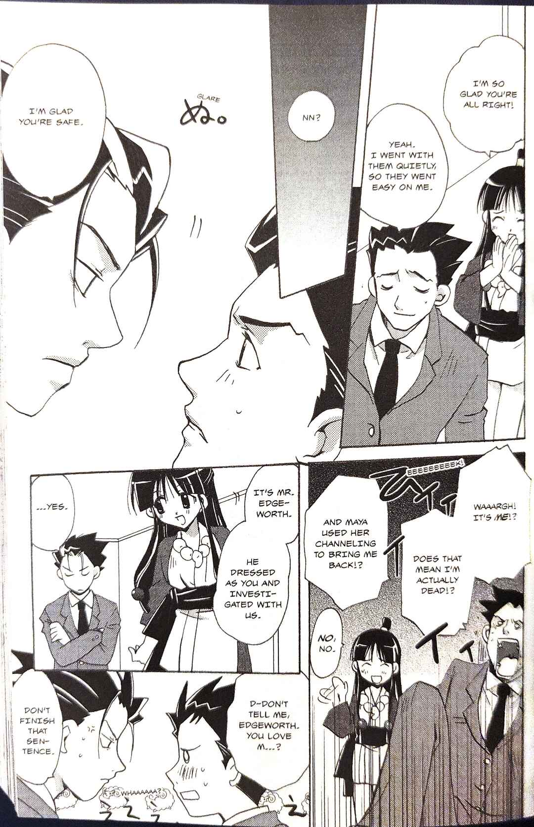 Page 9 Chapter 5 Gyakuten Saiban Official Anthology Comic: Naruhodou-hen