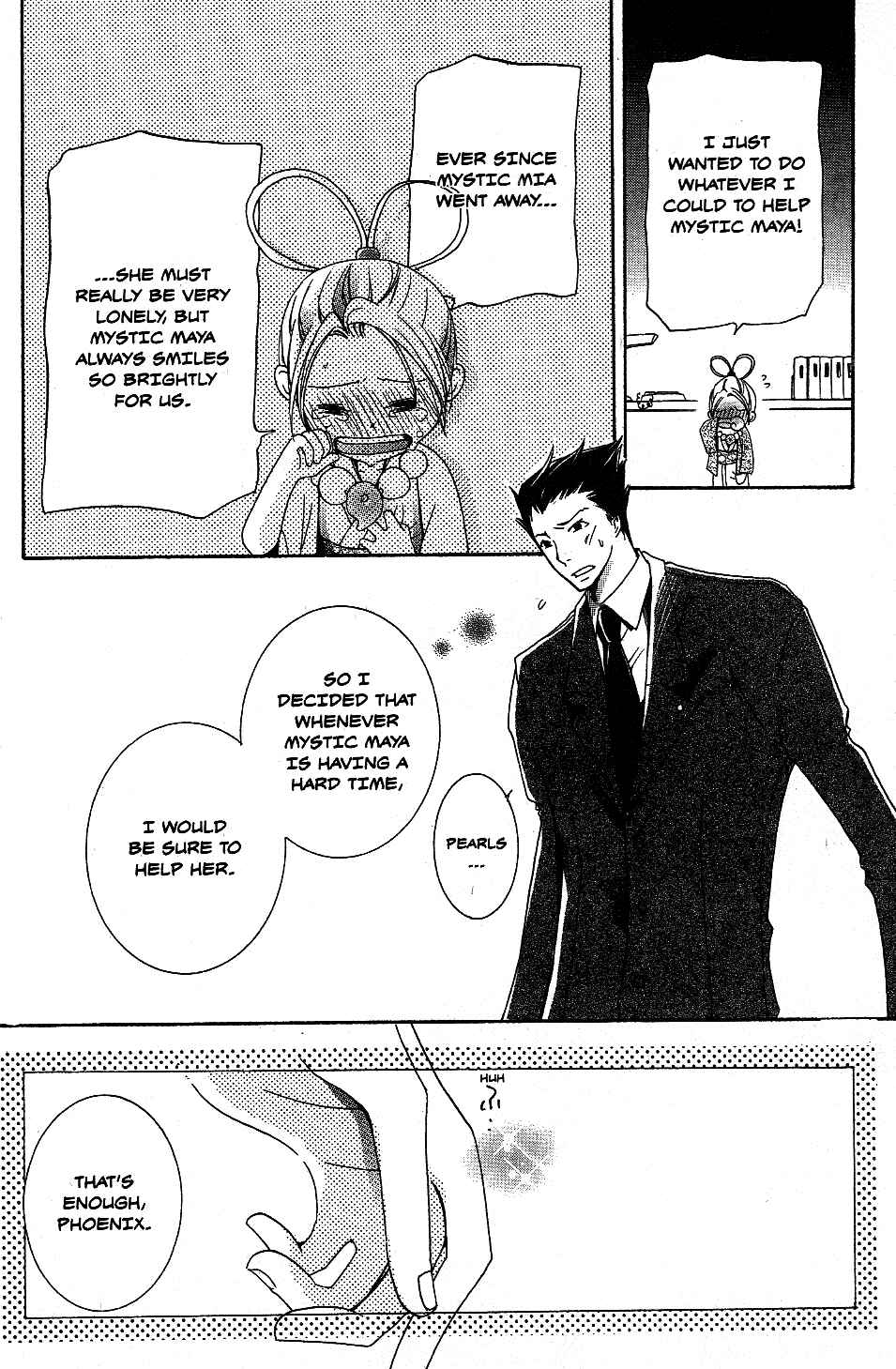 Page 8 Chapter 5 Gyakuten Saiban Official Anthology Comic: Naruhodou-hen