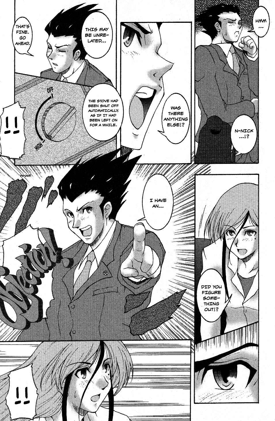 Page 11 Chapter 2 Gyakuten Saiban Official Anthology Comic: Naruhodou-hen
