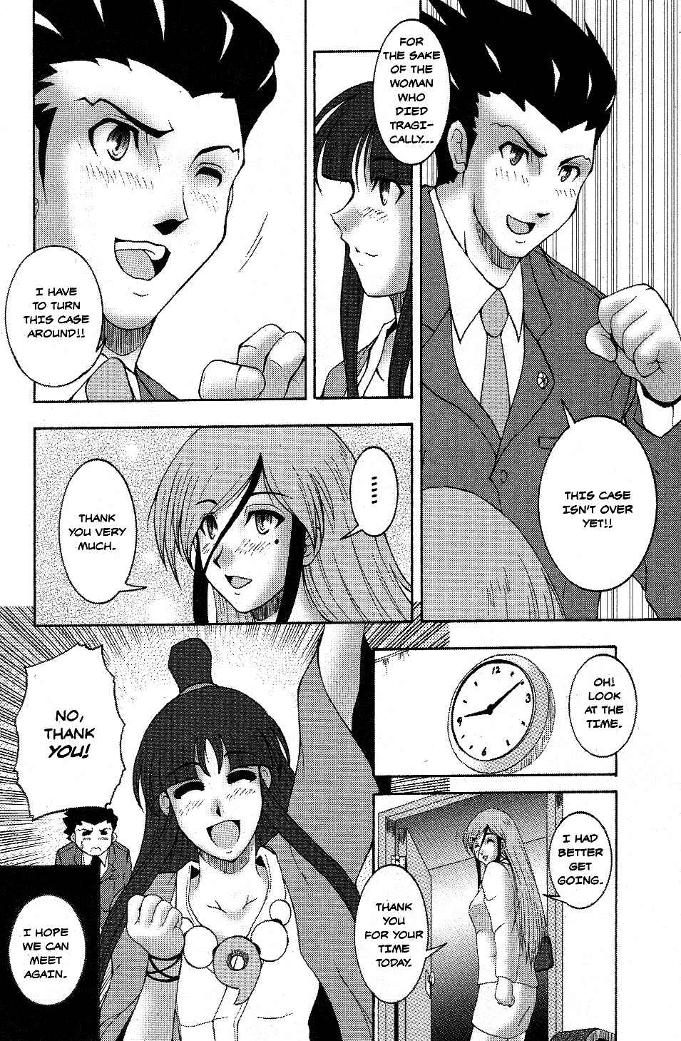 Page 14 Chapter 2 Gyakuten Saiban Official Anthology Comic: Naruhodou-hen