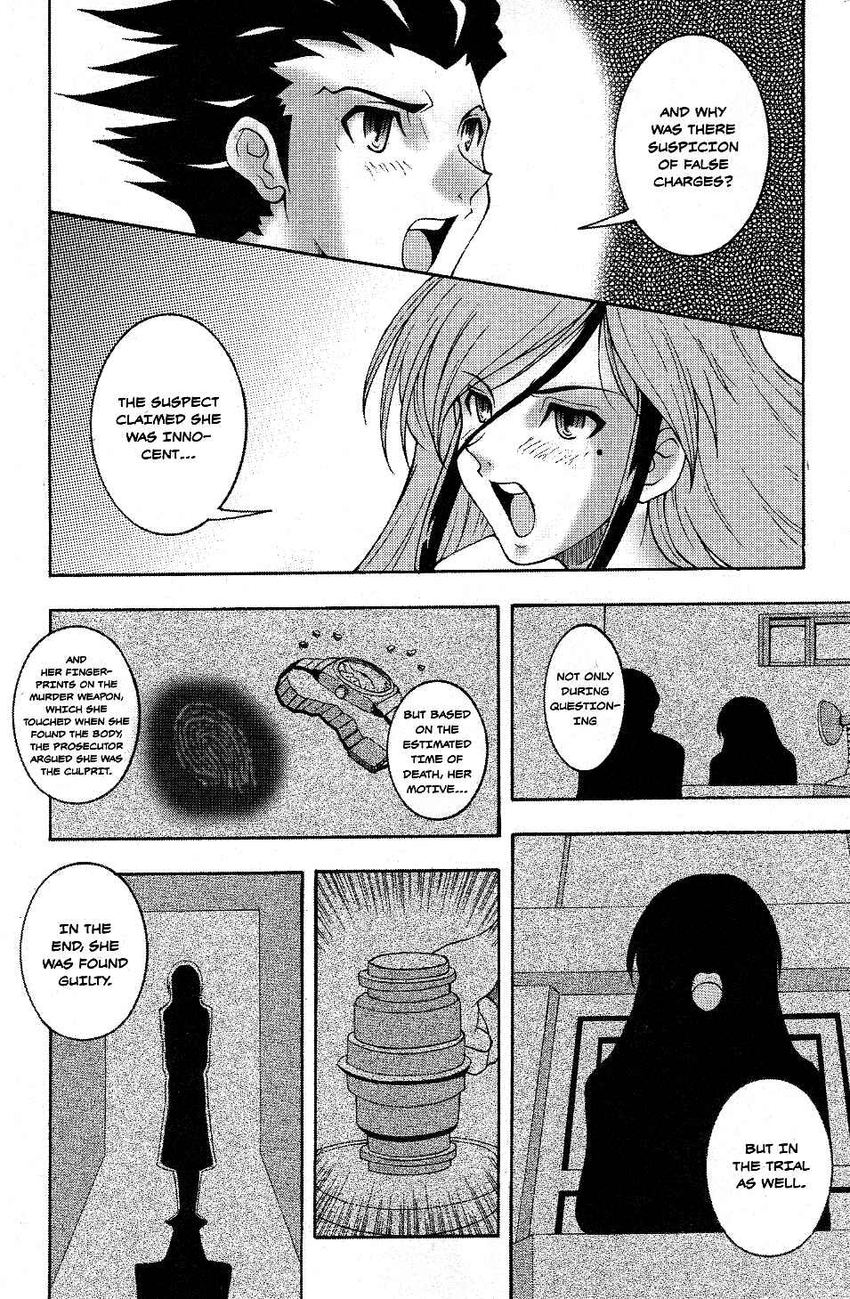 Page 8 Chapter 2 Gyakuten Saiban Official Anthology Comic: Naruhodou-hen