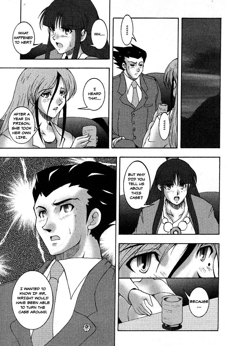 Page 9 Chapter 2 Gyakuten Saiban Official Anthology Comic: Naruhodou-hen