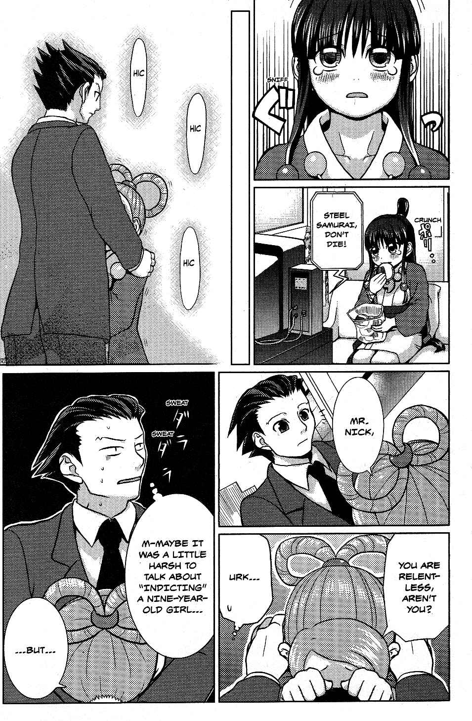 Page 8 Chapter 8 Gyakuten Saiban Official Anthology Comic: Naruhodou-hen