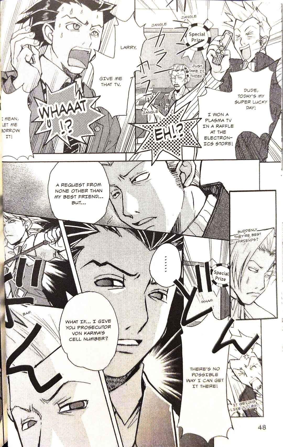 Page 6 Chapter 3 Gyakuten Saiban Official Anthology Comic: Naruhodou-hen