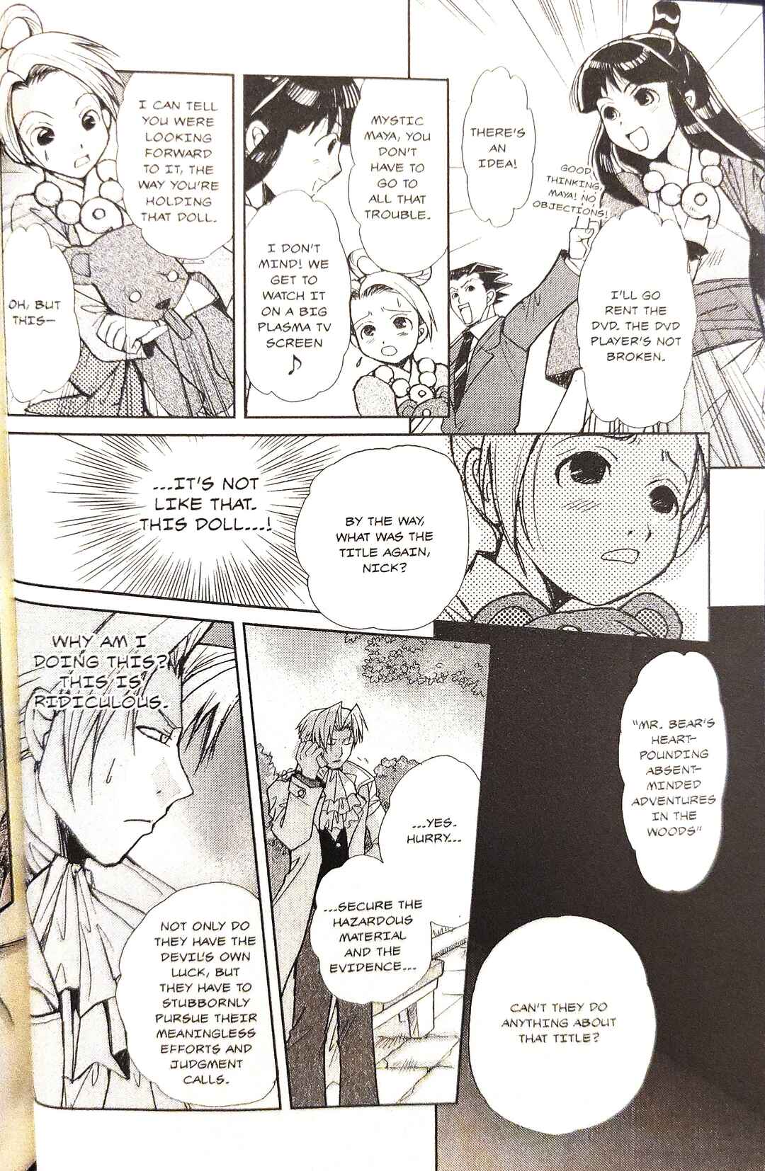 Page 8 Chapter 3 Gyakuten Saiban Official Anthology Comic: Naruhodou-hen