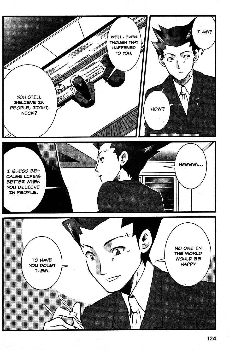 Page 8 Chapter 7 Gyakuten Saiban Official Anthology Comic: Naruhodou-hen