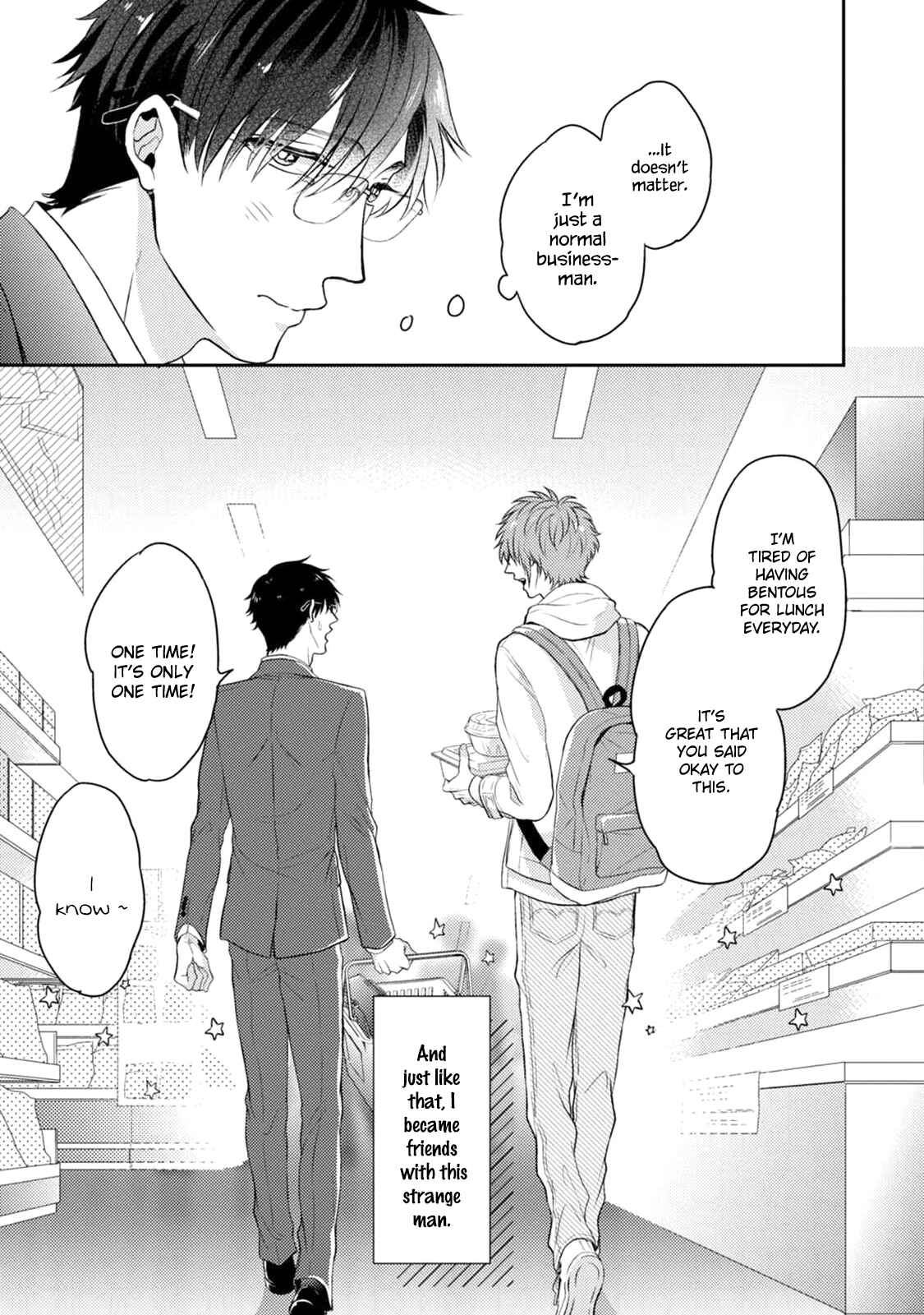 Page 38 Chapter 1 Mazu wa Oishii Gohan wo Tabeyou