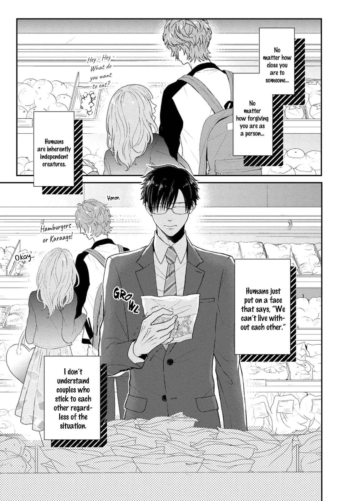Page 8 Chapter 1 Mazu wa Oishii Gohan wo Tabeyou
