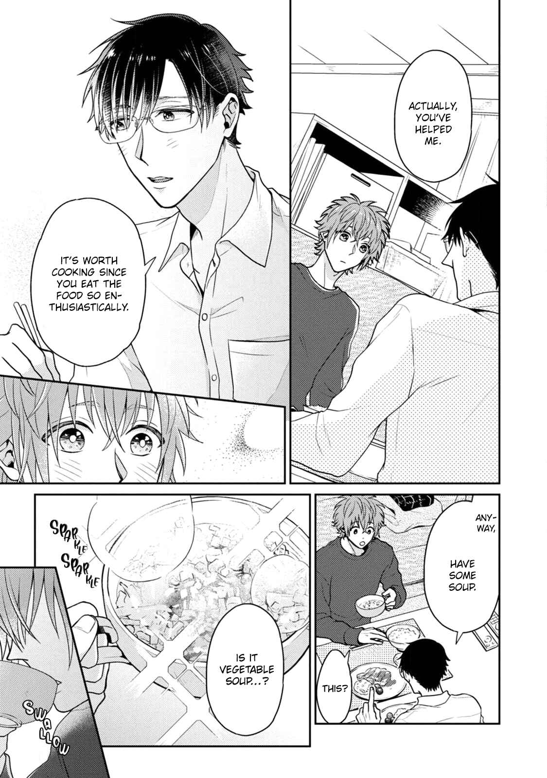 Page 7 Chapter 4 Mazu wa Oishii Gohan wo Tabeyou