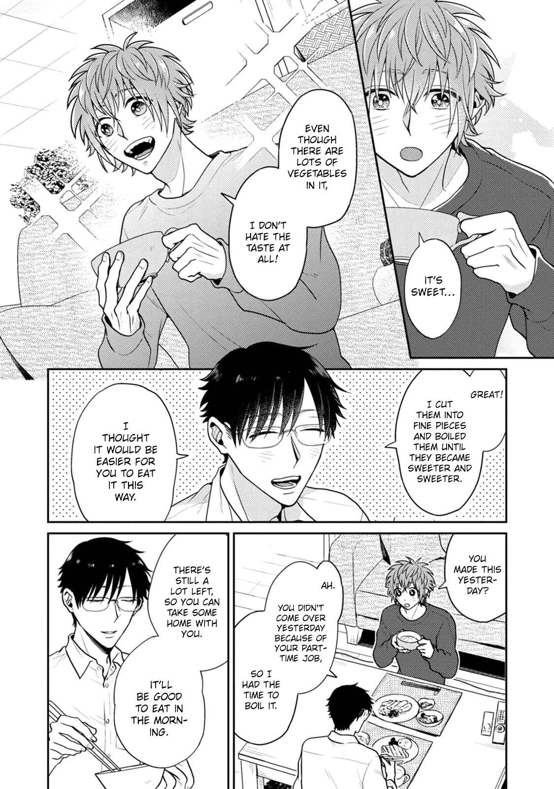Page 8 Chapter 4 Mazu wa Oishii Gohan wo Tabeyou