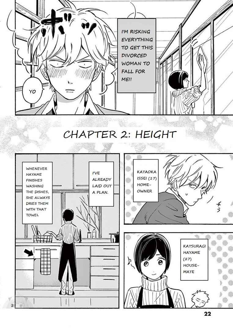 Page 2 Chapter 2 Batsu Ichi Arasaa Joshi to Danshi Kokosei