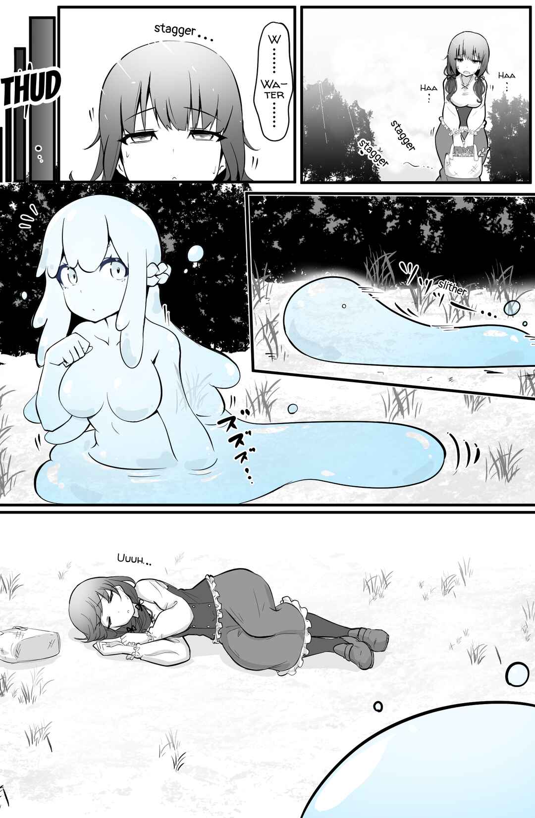 Page 1 Chapter 1 Potion Shop-san and Slime-chan