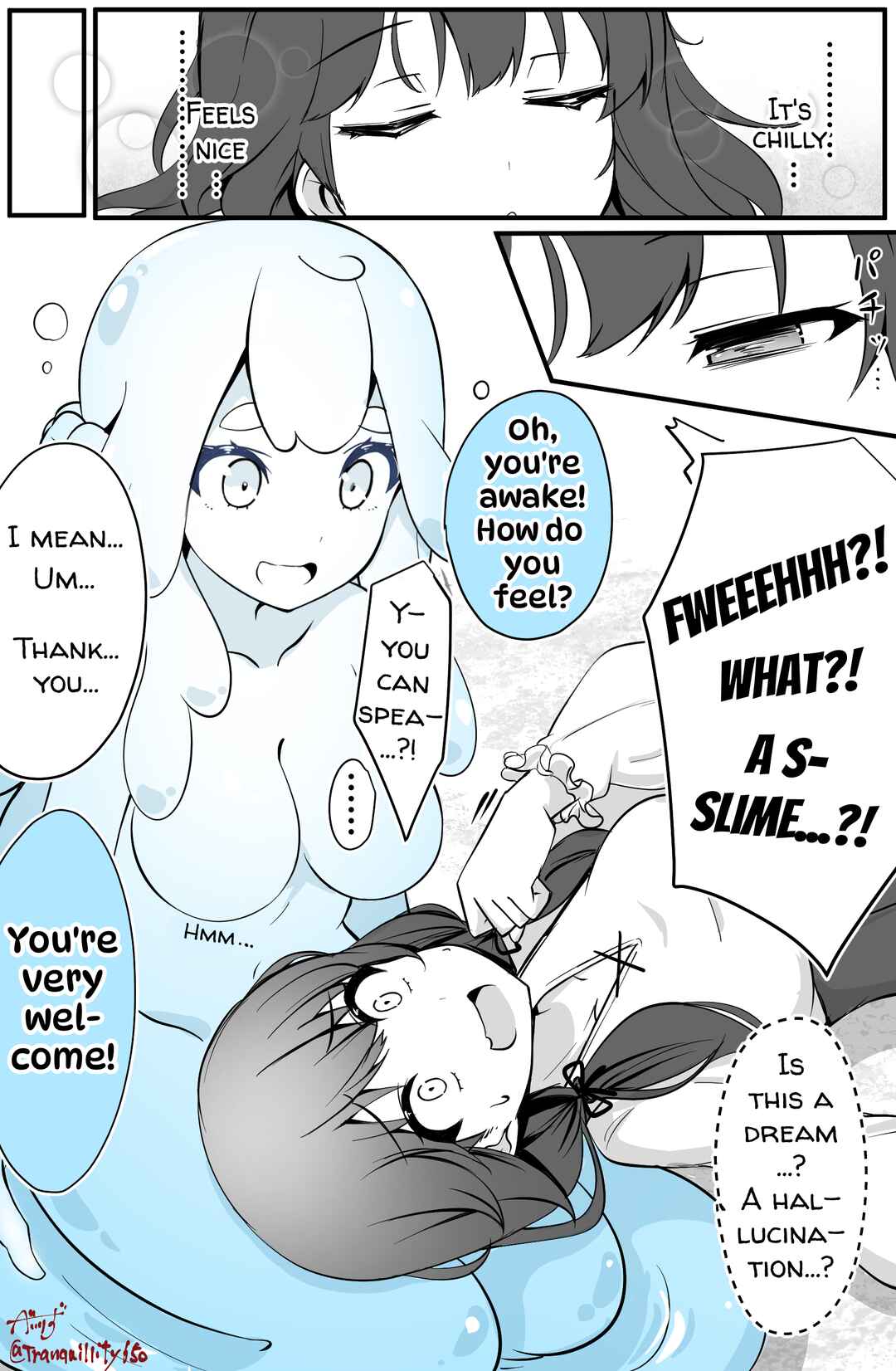 Page 2 Chapter 1 Potion Shop-san and Slime-chan