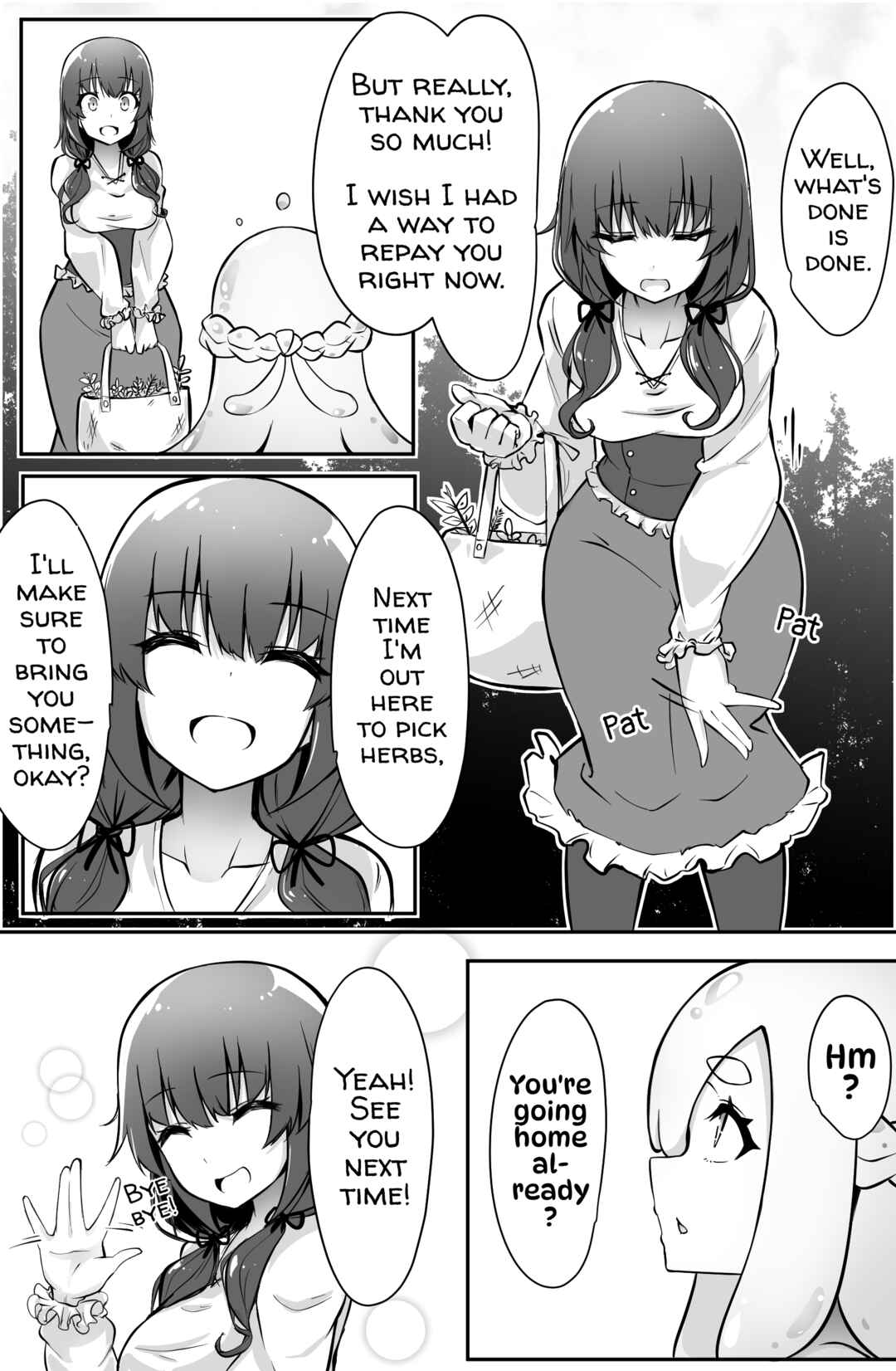 Page 1 Chapter 3 Potion Shop-san and Slime-chan