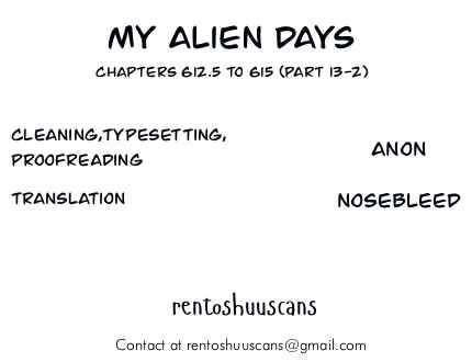 Page 2 Chapter 615 My Alien Days Webcomic