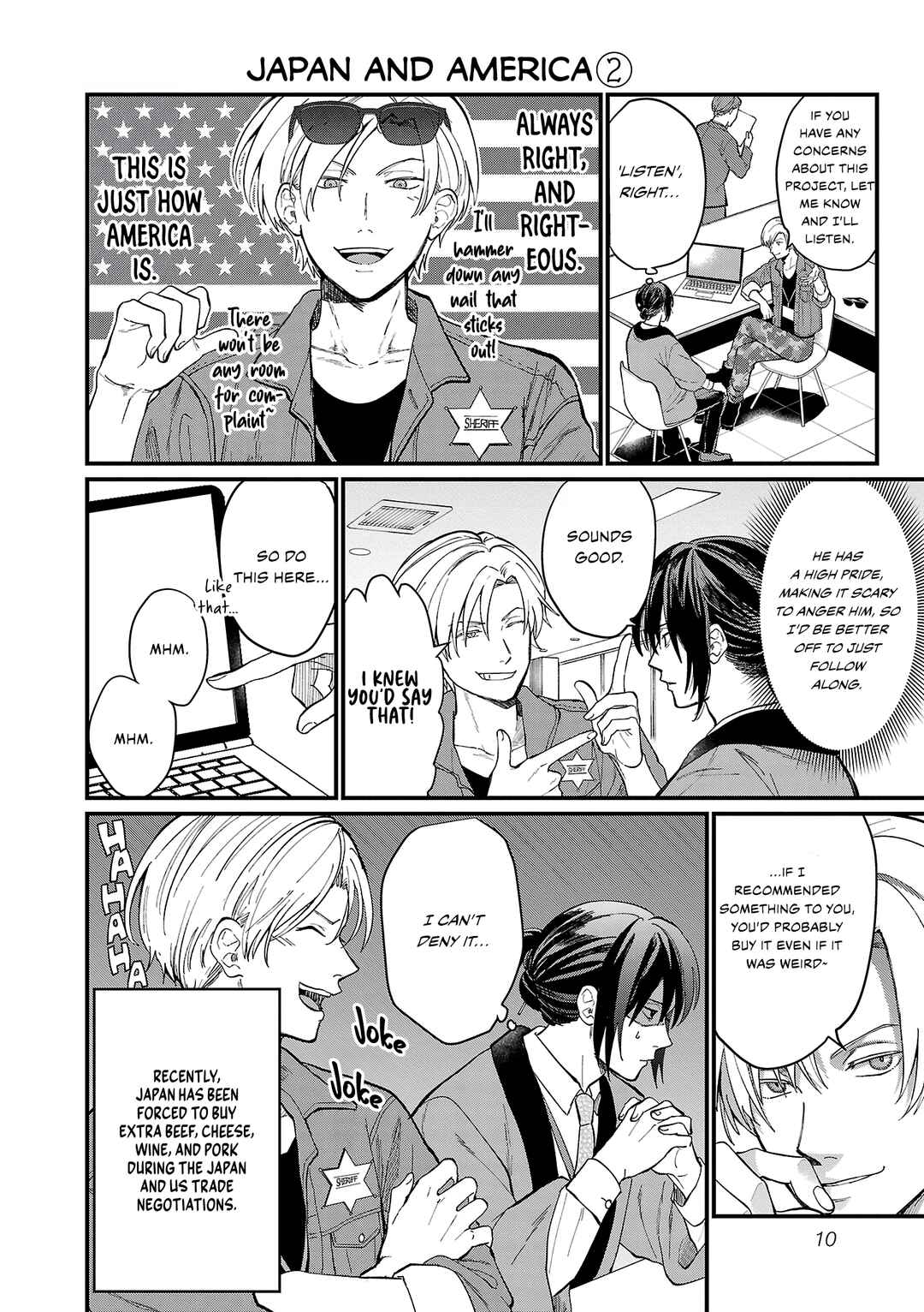 Page 6 Chapter Unknown_0f02 Chiseigaku Boys ~Koku ga Salaryman ni natte Hataraku Kaisha~