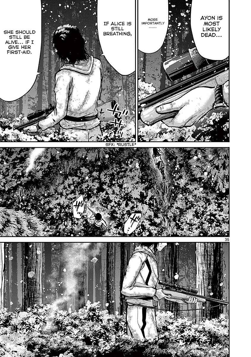 Page 35 Chapter 19 Alice on Border Road