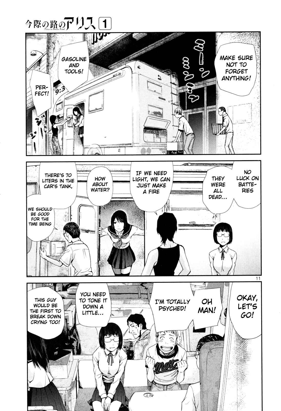 Page 11 Chapter 3 Alice on Border Road