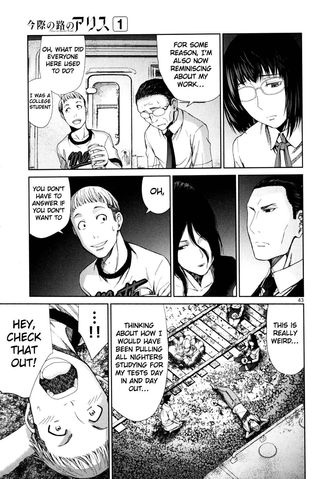 Page 41 Chapter 3 Alice on Border Road