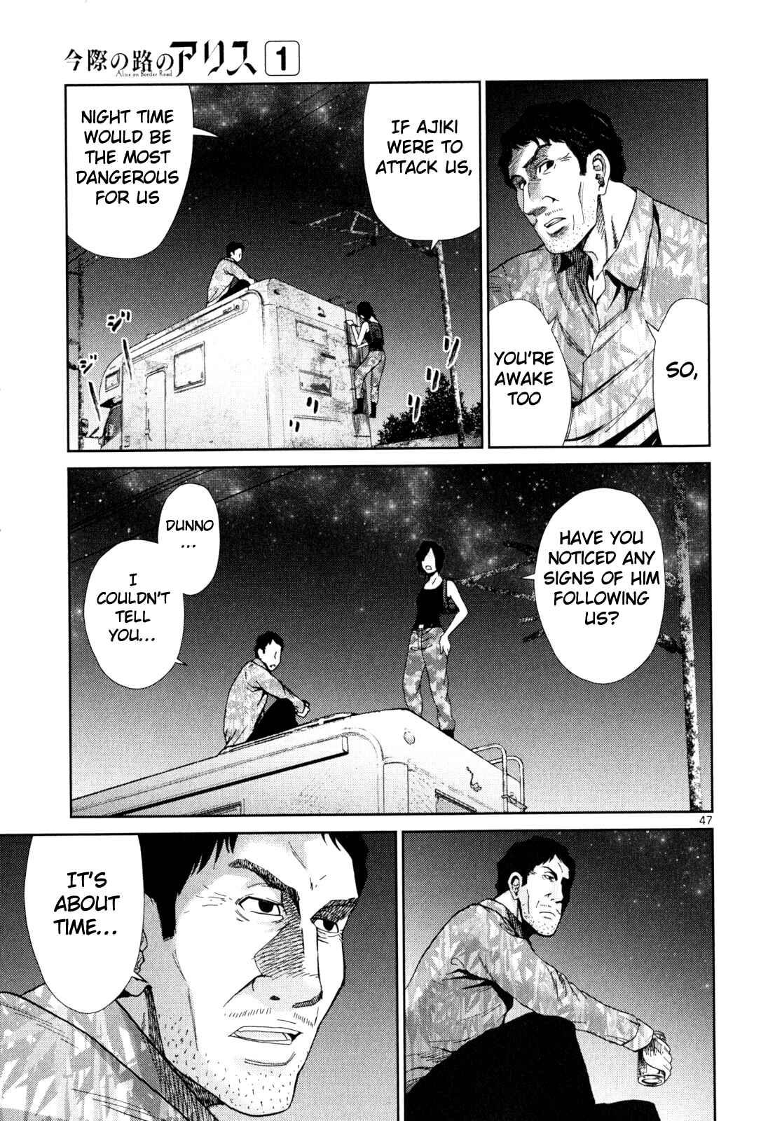 Page 45 Chapter 3 Alice on Border Road