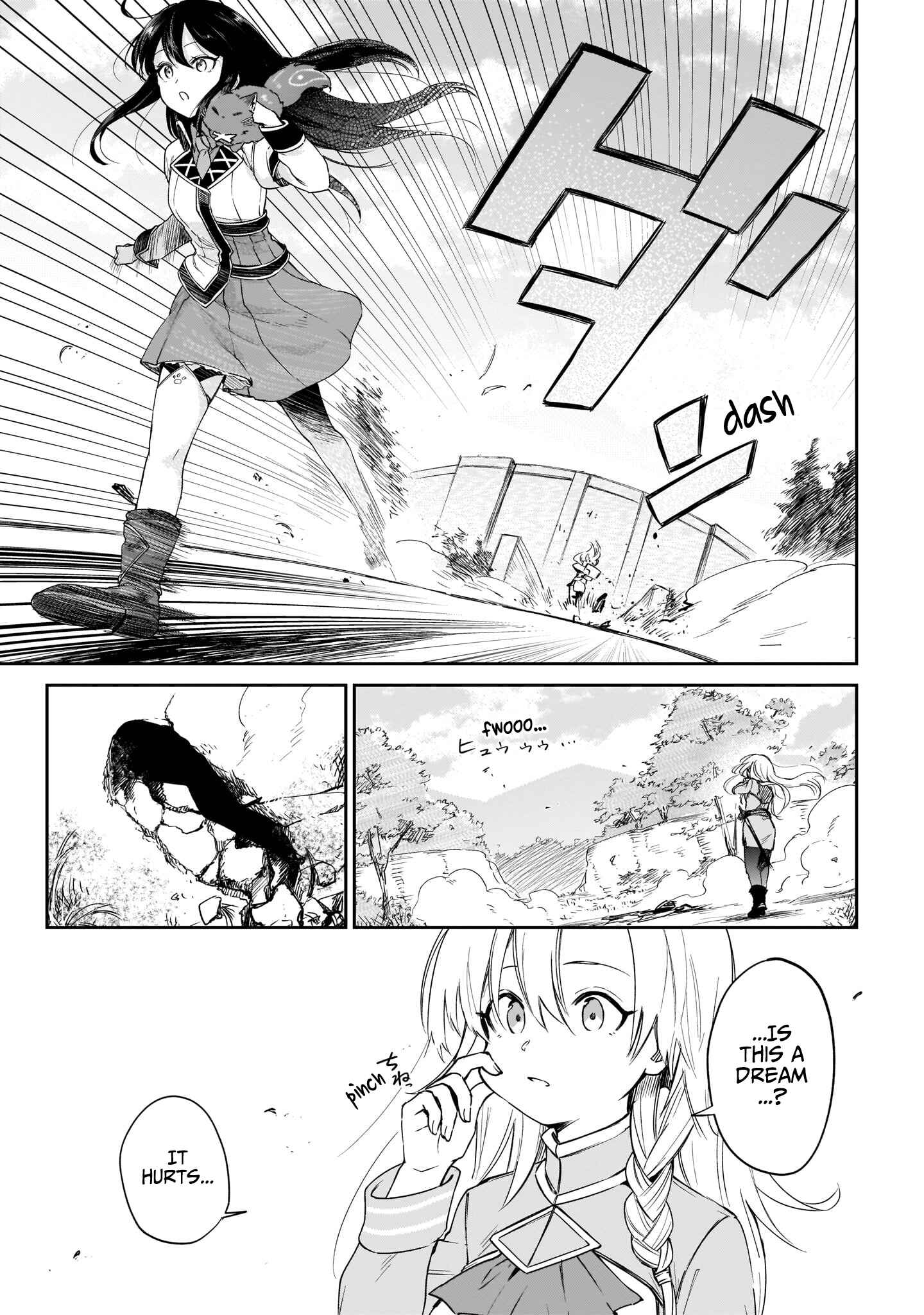 Page 17 Chapter 3 Seijo-sama? Iie, Toorisugari no Mamonotsukai Desu!: Zettai Muteki no Seijo wa Mofumofu to Tabi wo Suru