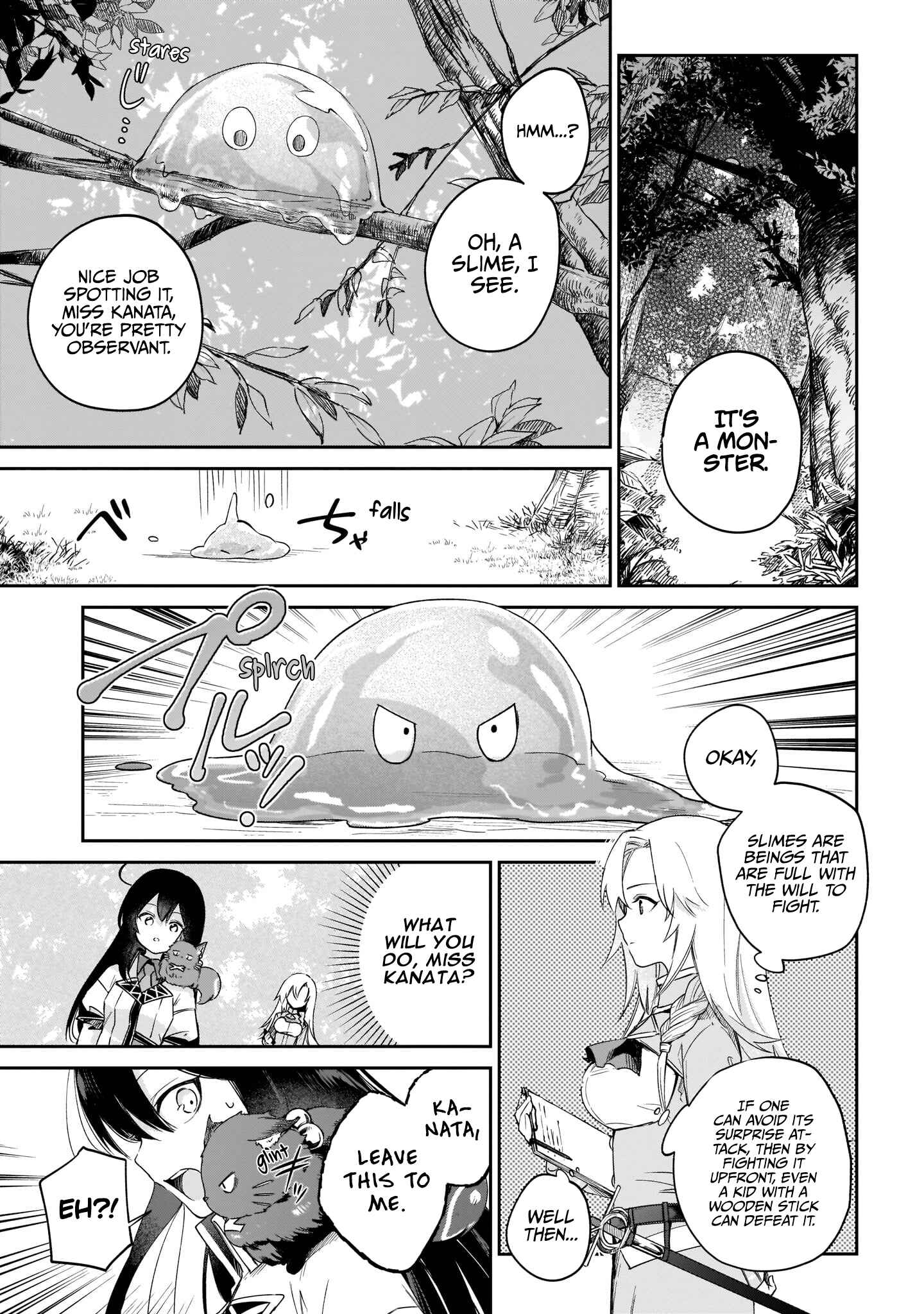 Page 25 Chapter 3 Seijo-sama? Iie, Toorisugari no Mamonotsukai Desu!: Zettai Muteki no Seijo wa Mofumofu to Tabi wo Suru
