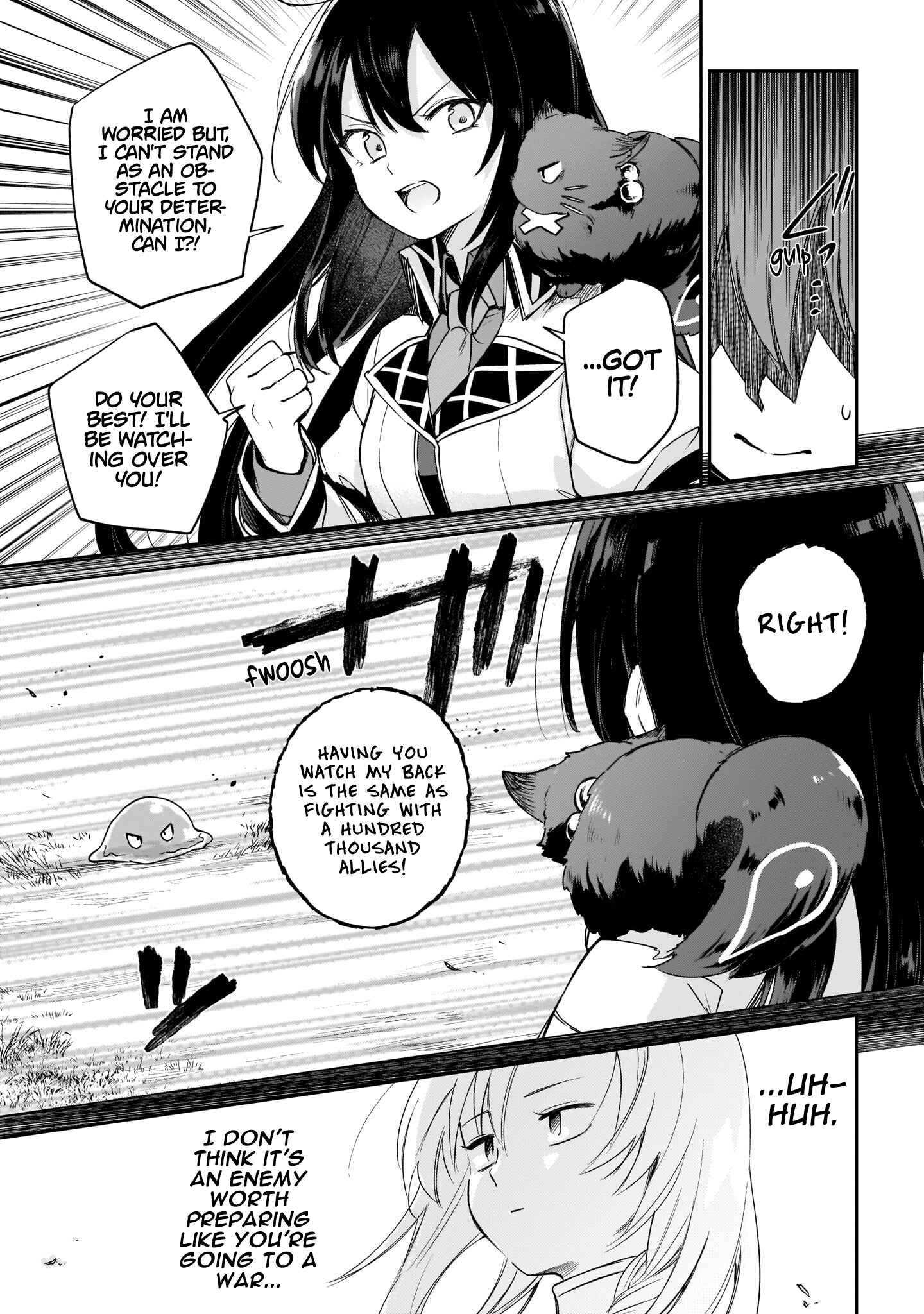 Page 27 Chapter 3 Seijo-sama? Iie, Toorisugari no Mamonotsukai Desu!: Zettai Muteki no Seijo wa Mofumofu to Tabi wo Suru