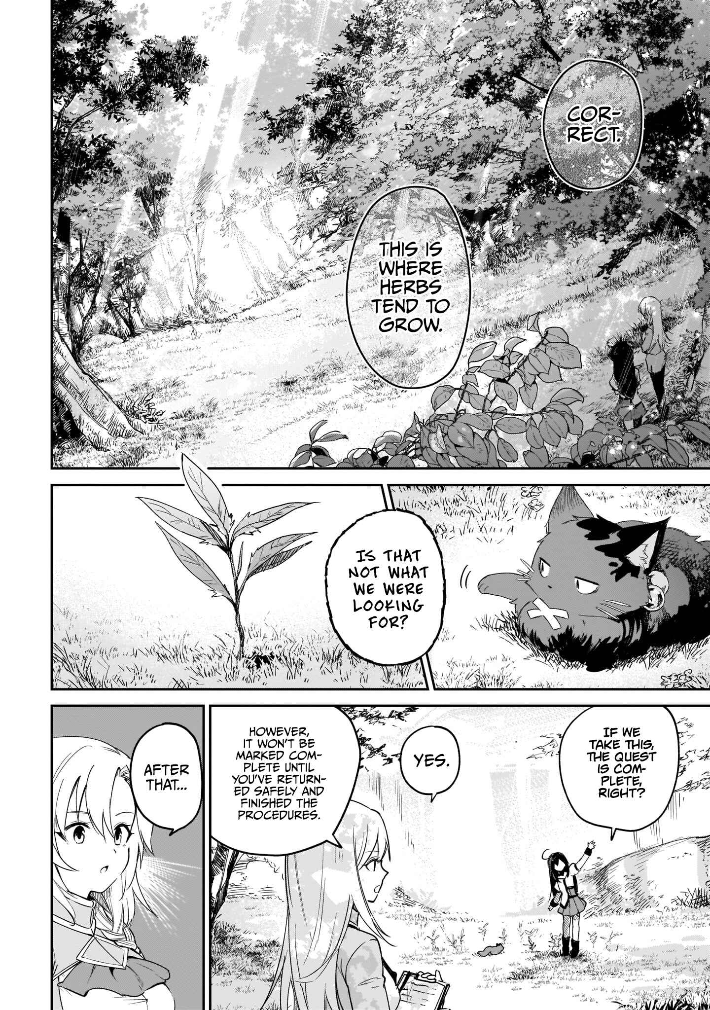 Page 30 Chapter 3 Seijo-sama? Iie, Toorisugari no Mamonotsukai Desu!: Zettai Muteki no Seijo wa Mofumofu to Tabi wo Suru