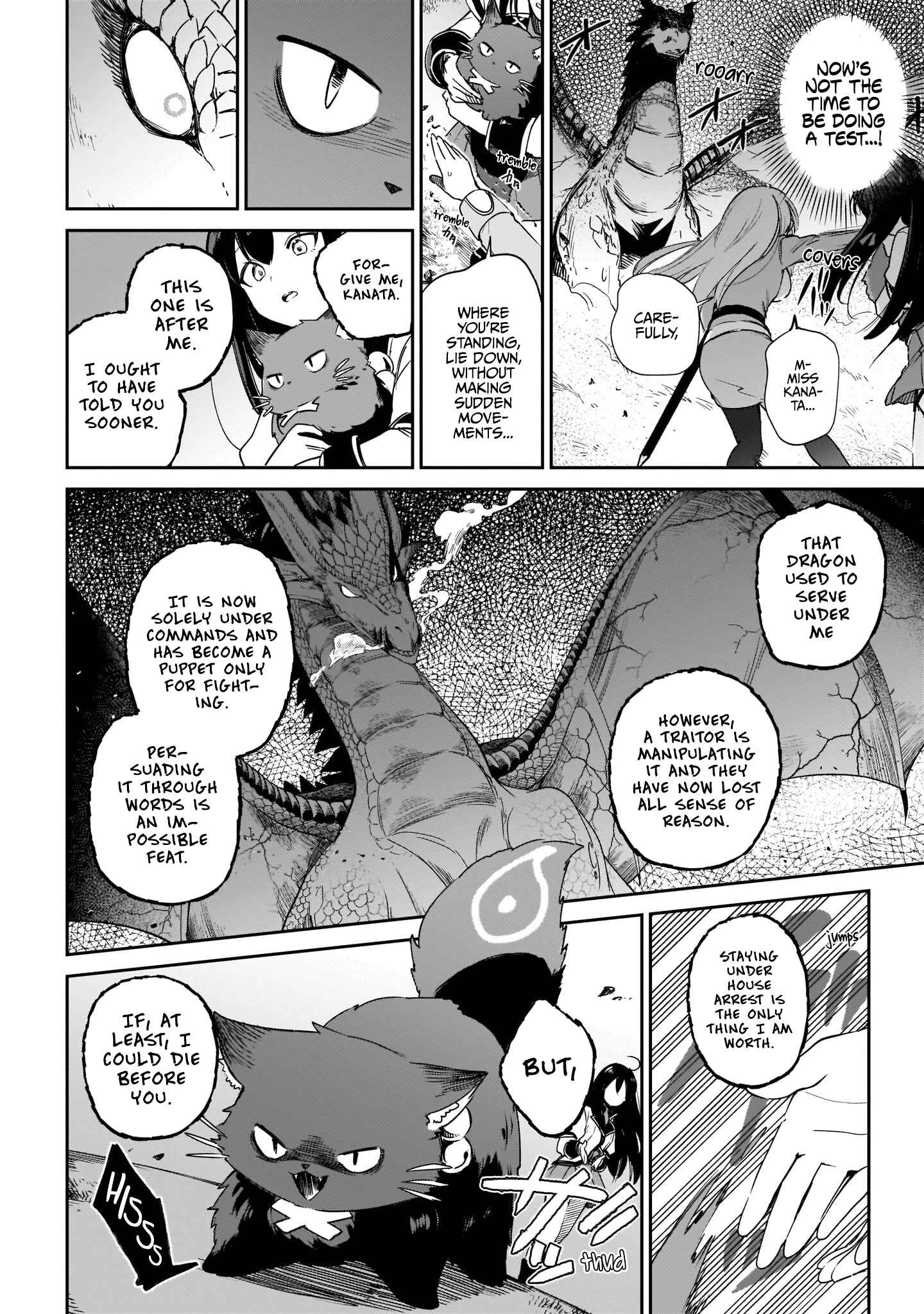 Page 34 Chapter 3 Seijo-sama? Iie, Toorisugari no Mamonotsukai Desu!: Zettai Muteki no Seijo wa Mofumofu to Tabi wo Suru