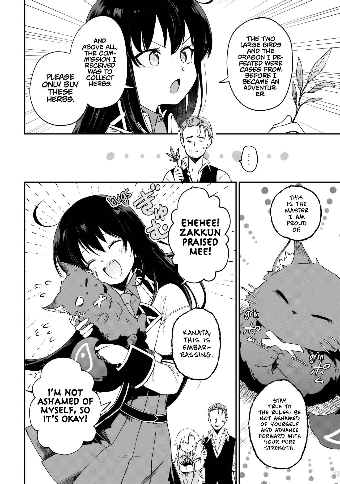 Page 58 Chapter 3 Seijo-sama? Iie, Toorisugari no Mamonotsukai Desu!: Zettai Muteki no Seijo wa Mofumofu to Tabi wo Suru