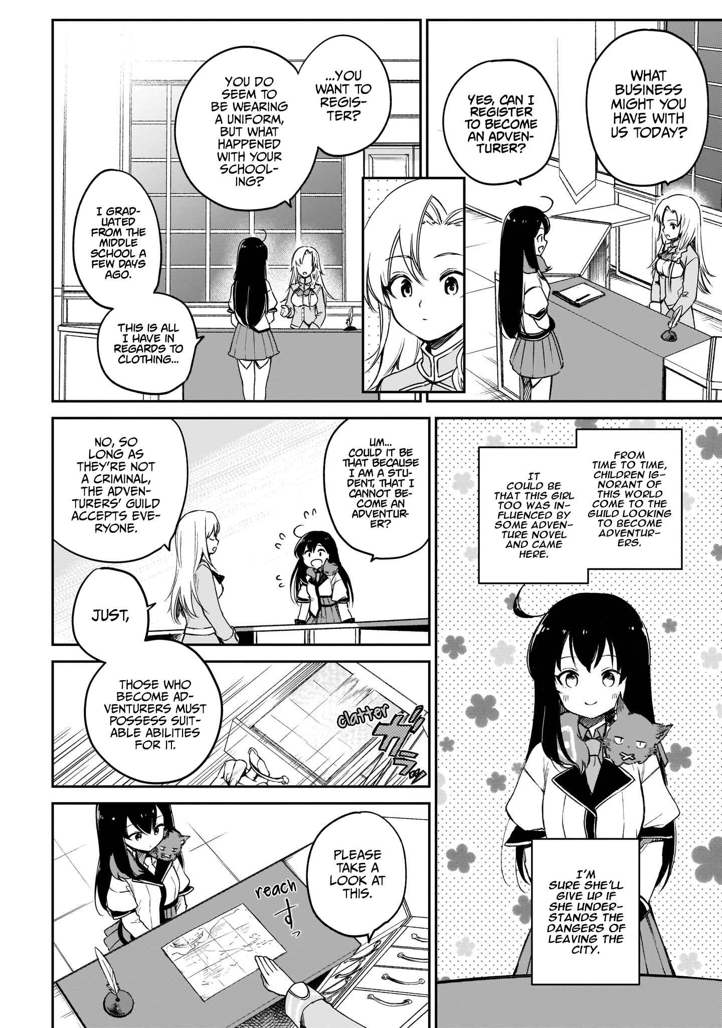 Page 6 Chapter 3 Seijo-sama? Iie, Toorisugari no Mamonotsukai Desu!: Zettai Muteki no Seijo wa Mofumofu to Tabi wo Suru
