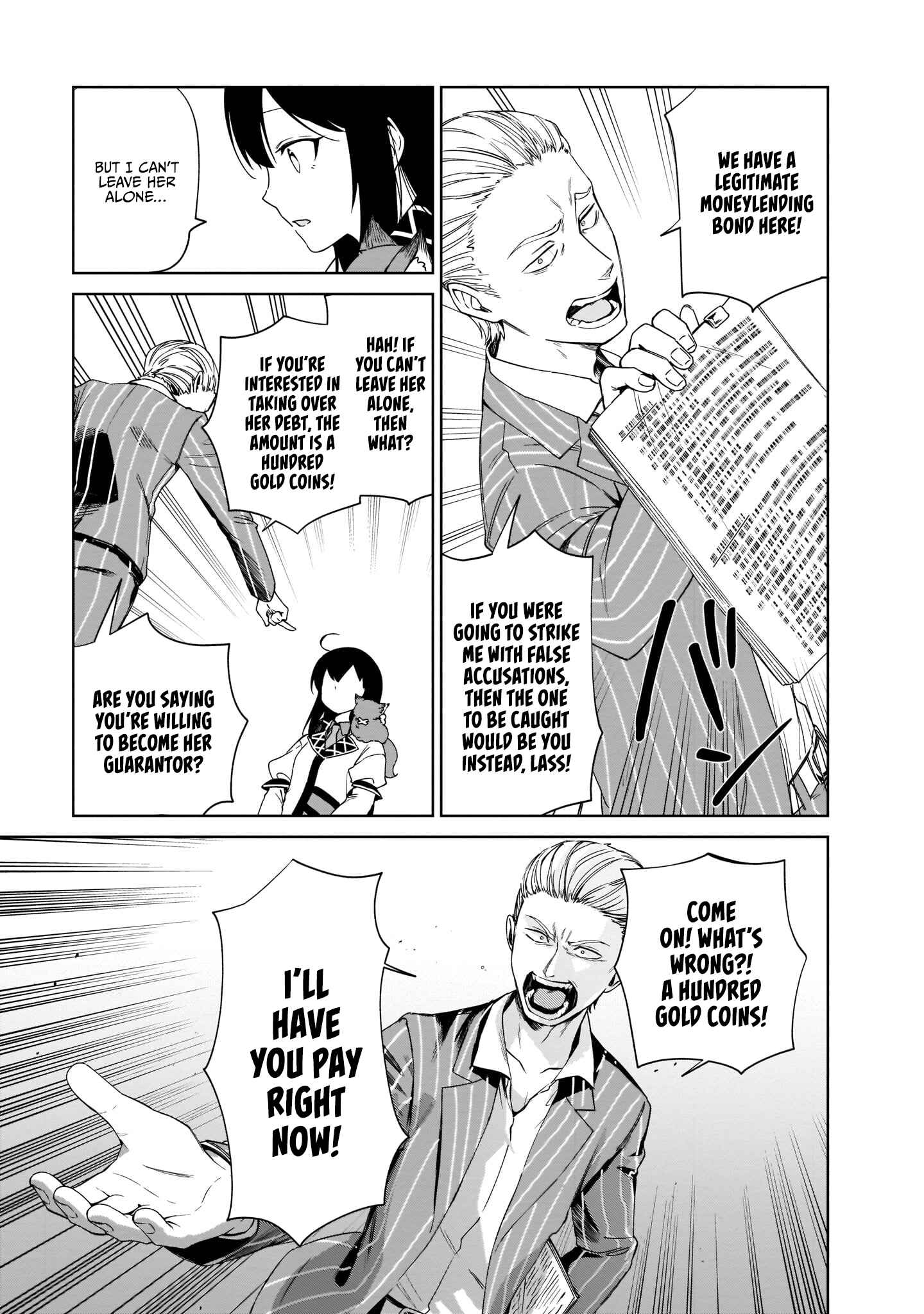 Page 17 Chapter 6 Seijo-sama? Iie, Toorisugari no Mamonotsukai Desu!: Zettai Muteki no Seijo wa Mofumofu to Tabi wo Suru