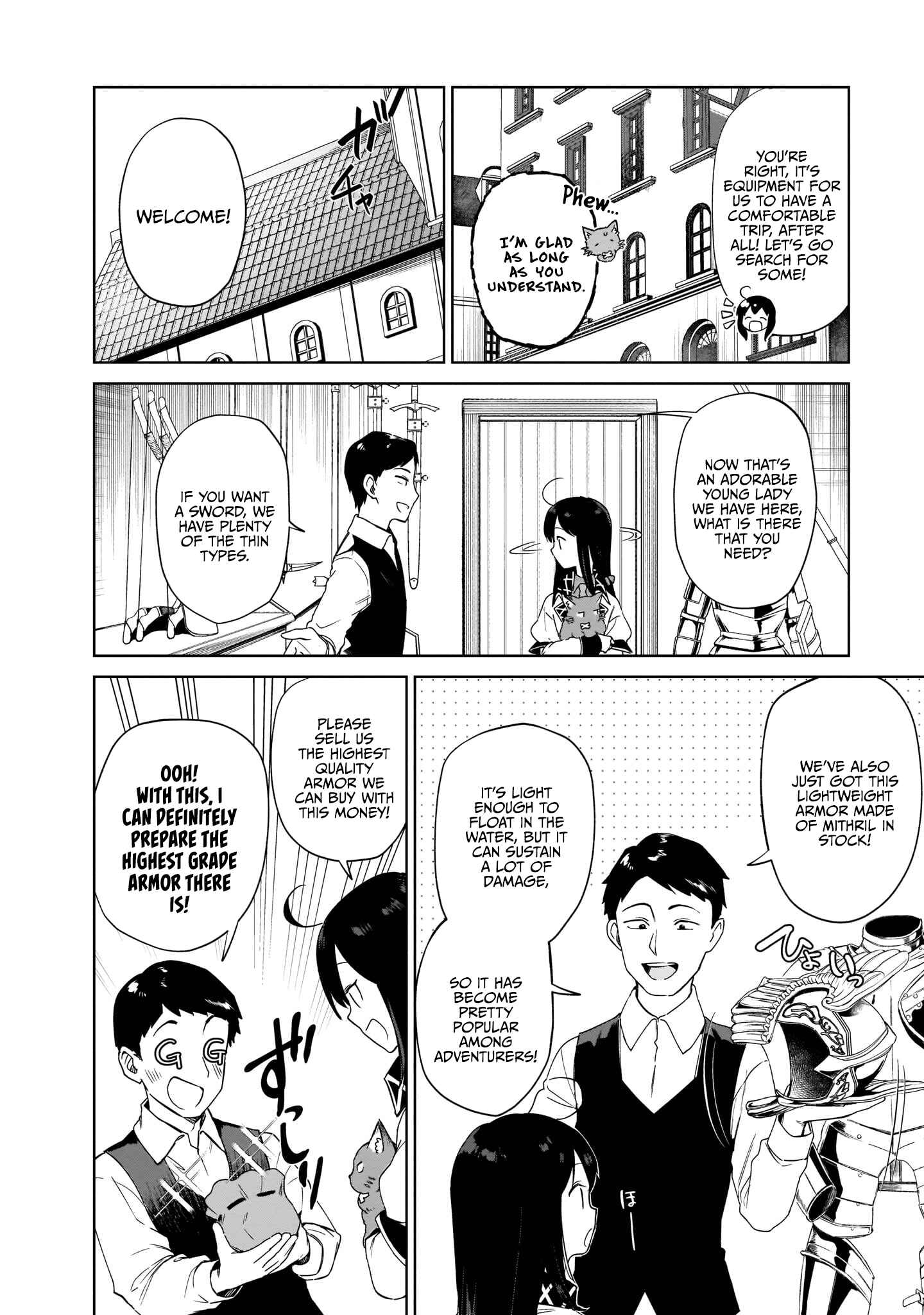 Page 2 Chapter 6 Seijo-sama? Iie, Toorisugari no Mamonotsukai Desu!: Zettai Muteki no Seijo wa Mofumofu to Tabi wo Suru