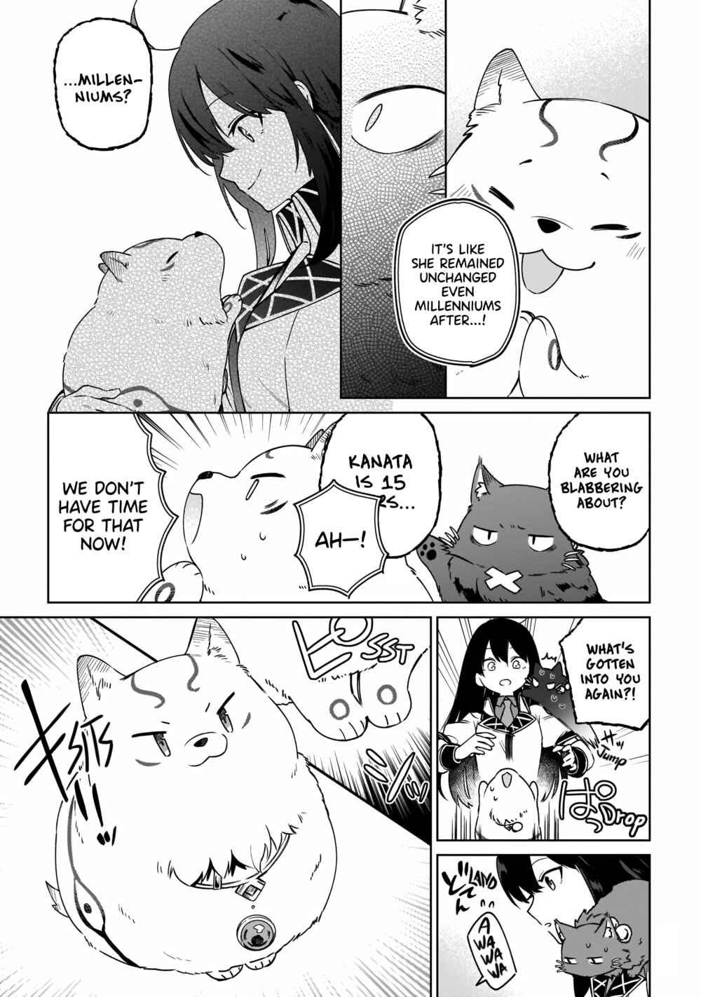 Page 11 Chapter 10 Seijo-sama? Iie, Toorisugari no Mamonotsukai Desu!: Zettai Muteki no Seijo wa Mofumofu to Tabi wo Suru