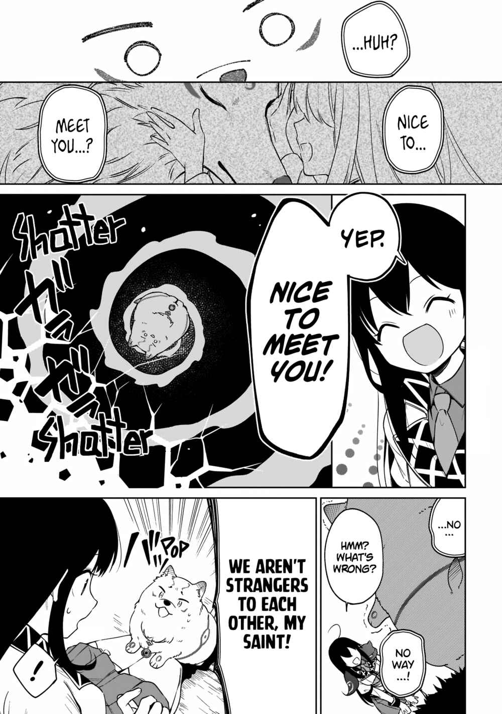 Page 13 Chapter 10 Seijo-sama? Iie, Toorisugari no Mamonotsukai Desu!: Zettai Muteki no Seijo wa Mofumofu to Tabi wo Suru