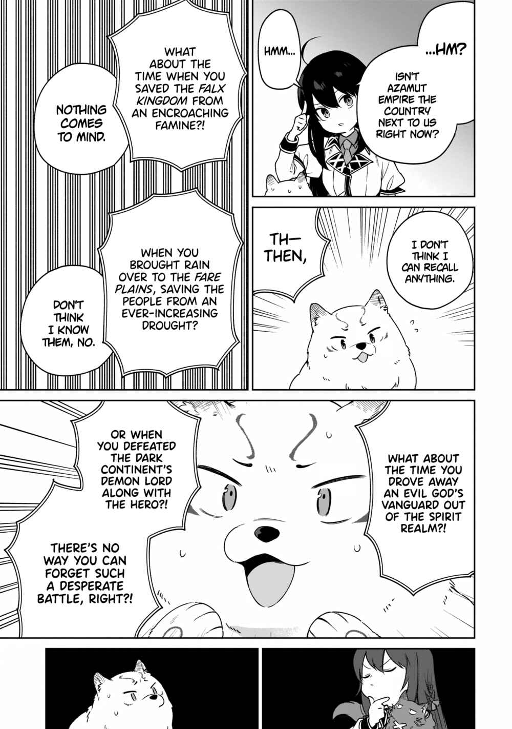 Page 15 Chapter 10 Seijo-sama? Iie, Toorisugari no Mamonotsukai Desu!: Zettai Muteki no Seijo wa Mofumofu to Tabi wo Suru