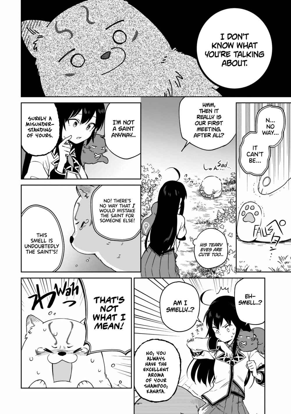 Page 16 Chapter 10 Seijo-sama? Iie, Toorisugari no Mamonotsukai Desu!: Zettai Muteki no Seijo wa Mofumofu to Tabi wo Suru