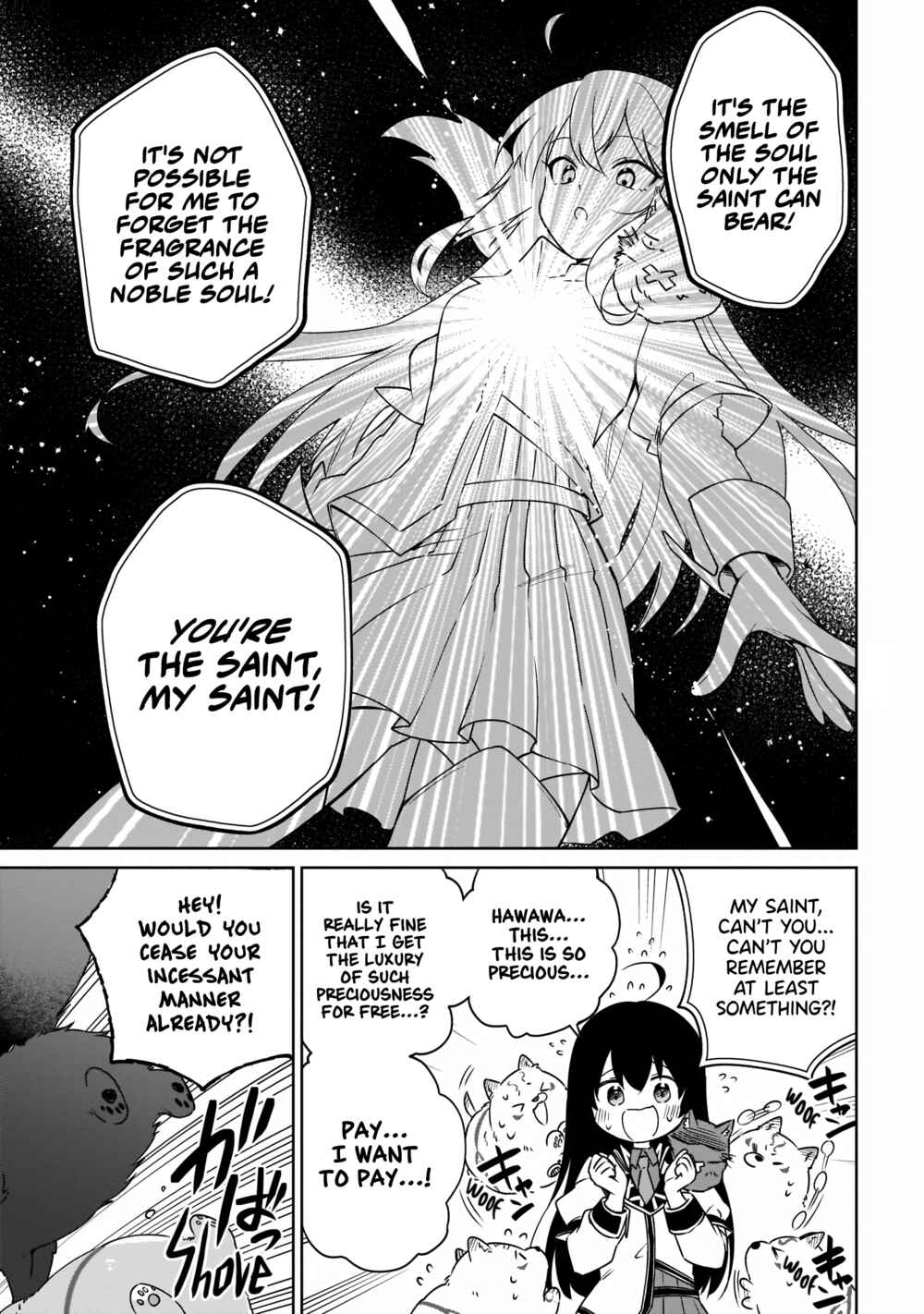 Page 17 Chapter 10 Seijo-sama? Iie, Toorisugari no Mamonotsukai Desu!: Zettai Muteki no Seijo wa Mofumofu to Tabi wo Suru